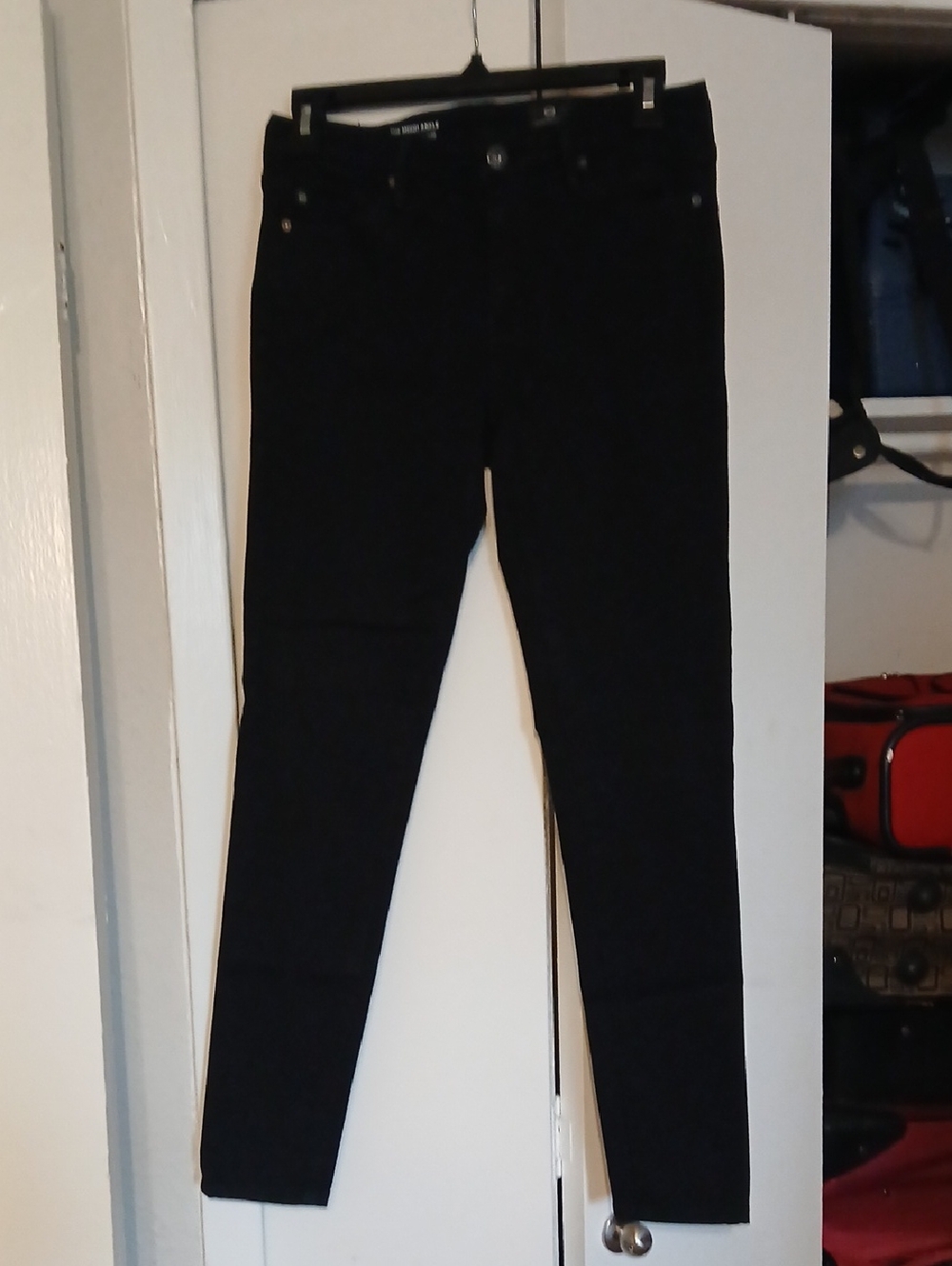 Ag Adriano Goldschmied Black Stretch Denim